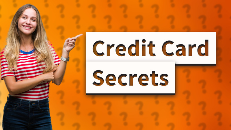 Credit Card Secrets