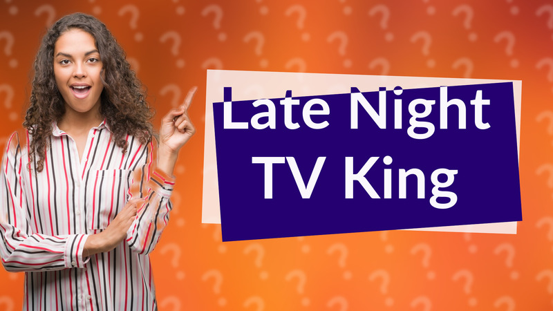 Late Night TV King