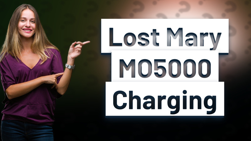 Lost Mary MO5000 Charging