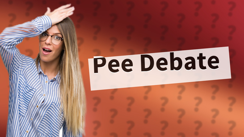 Pee Debate