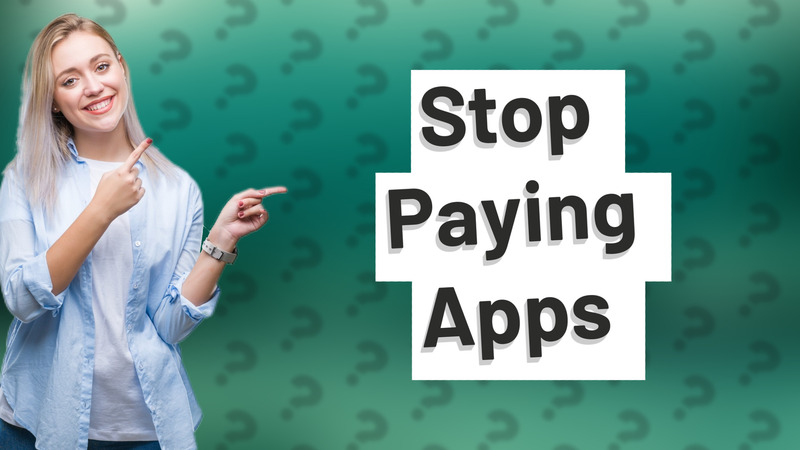 Stop Paying Apps