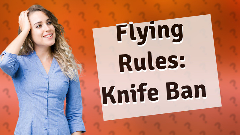 Flying Rules: Knife Ban