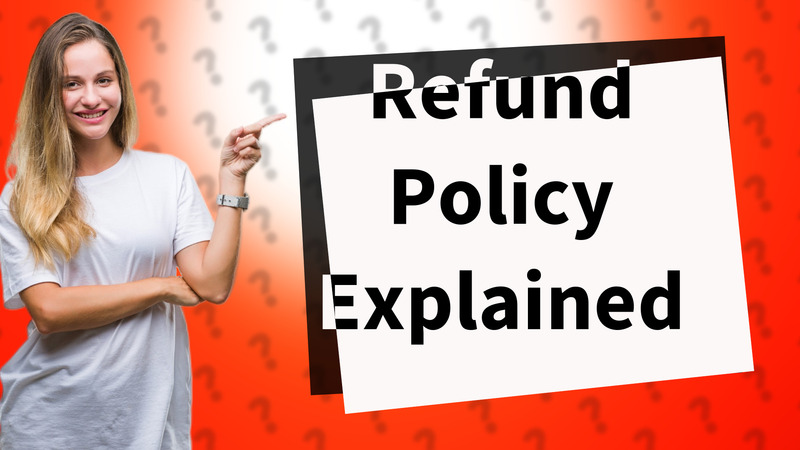 Refund Policy Explained
