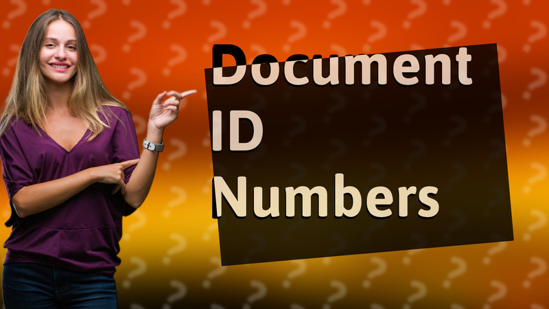 Document ID Numbers