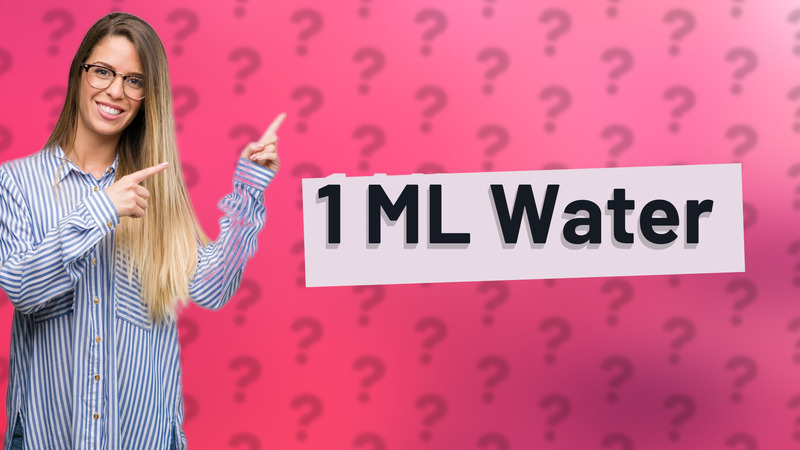 1 ML Water