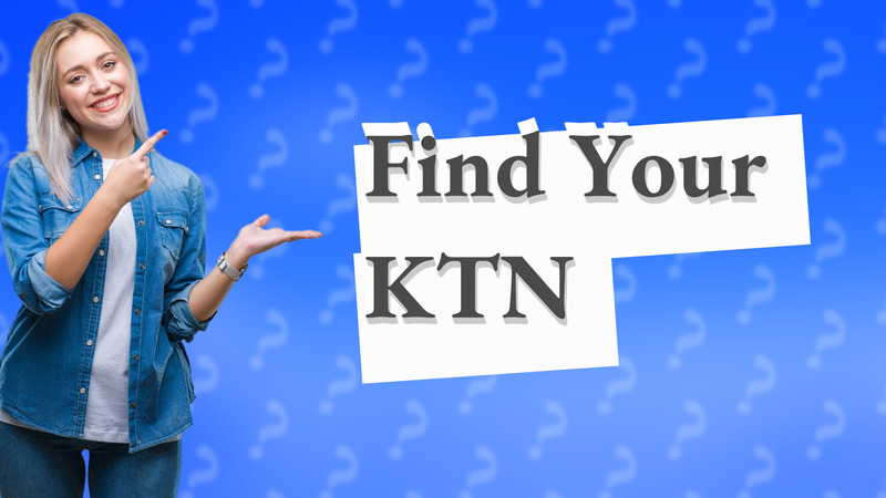 Find Your KTN