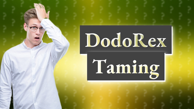 DodoRex Taming