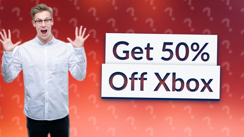Get 50% Off Xbox