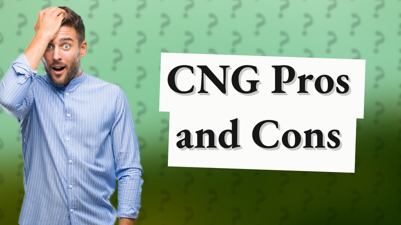 CNG Pros and Cons