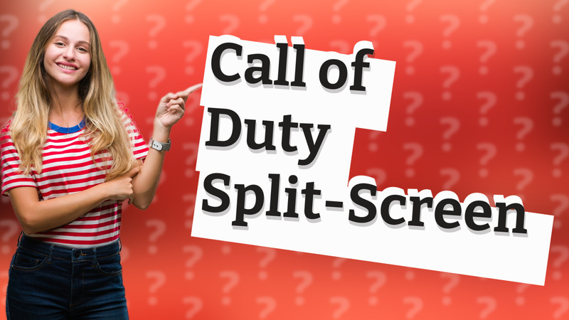 Call of Duty Split-Screen