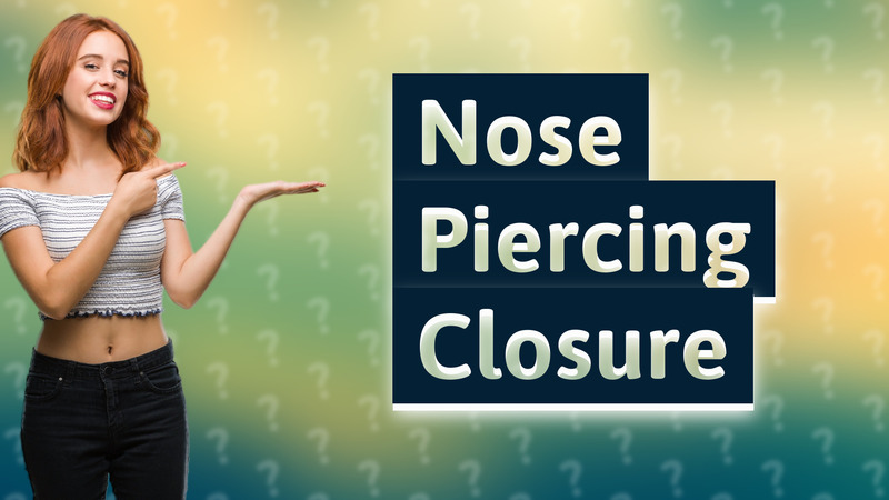 Nose Piercing Closure
