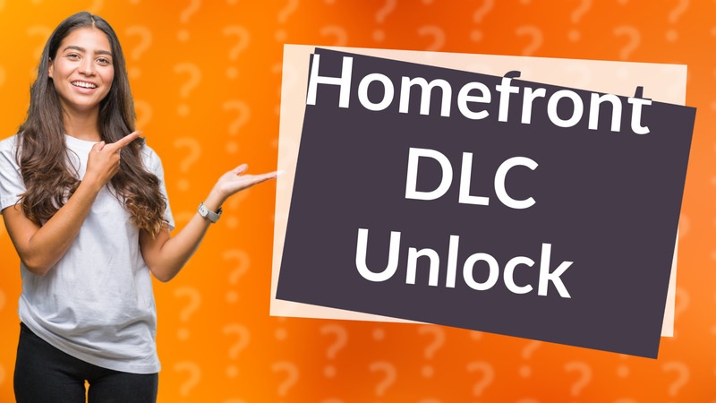 Homefront DLC Unlock