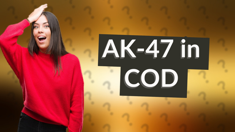 AK-47 in COD