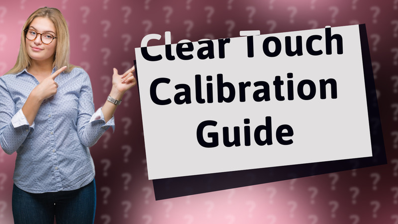 Clear Touch Calibration Guide