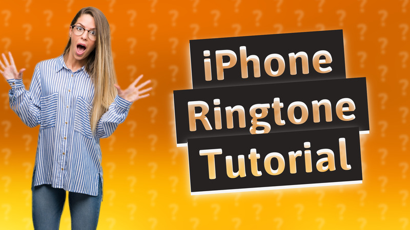 iPhone Ringtone Tutorial
