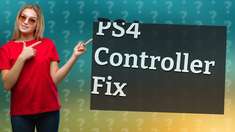 PS4 Controller Fix