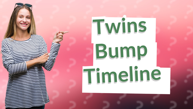 Twins Bump Timeline