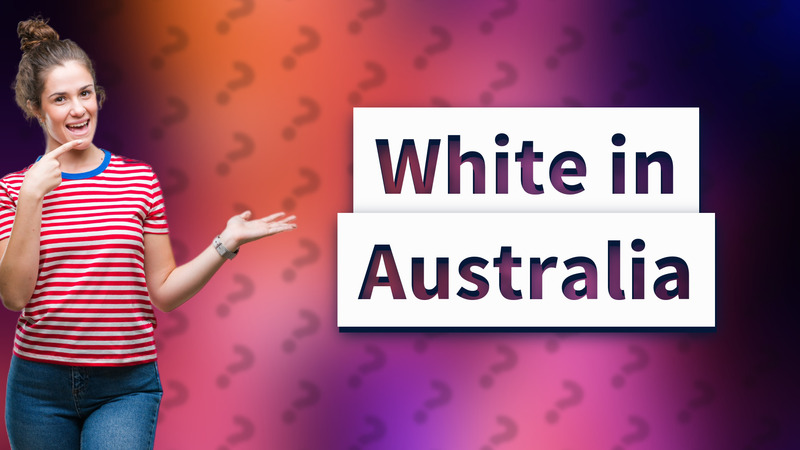 White in Australia