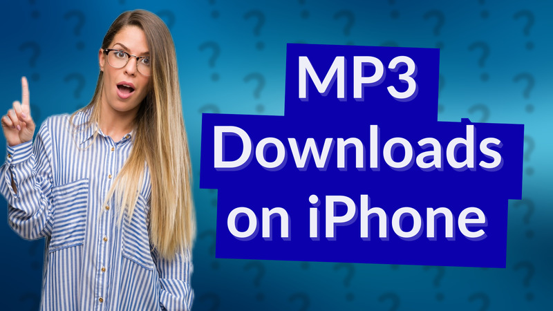 MP3 Downloads on iPhone