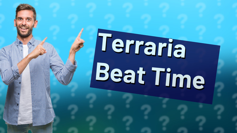 Terraria Beat Time