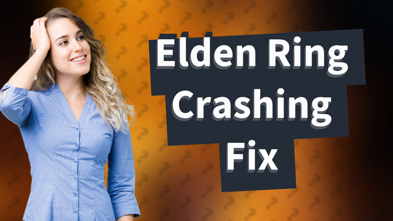 Elden Ring Crashing Fix