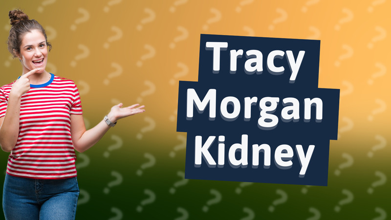 Tracy Morgan Kidney