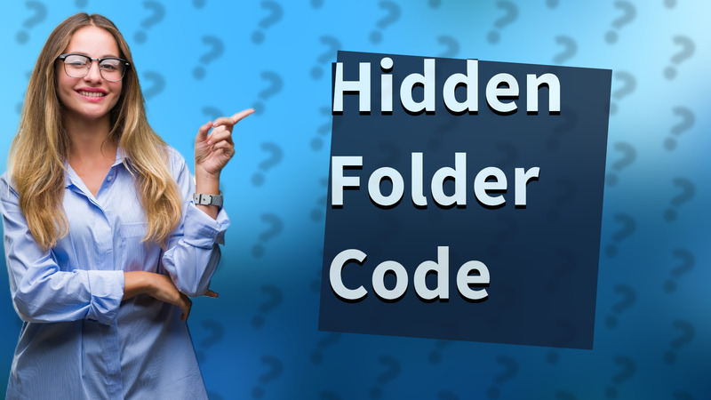 Hidden Folder Code