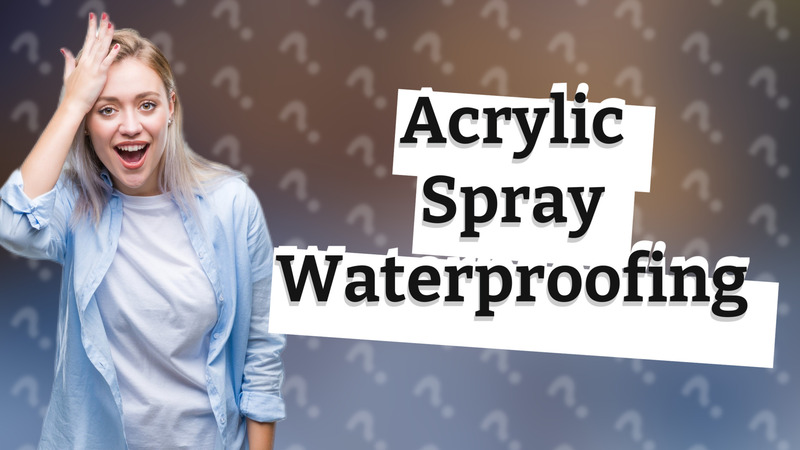 Acrylic Spray Waterproofing