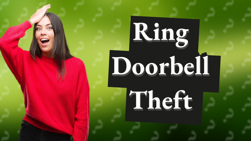 Ring Doorbell Theft