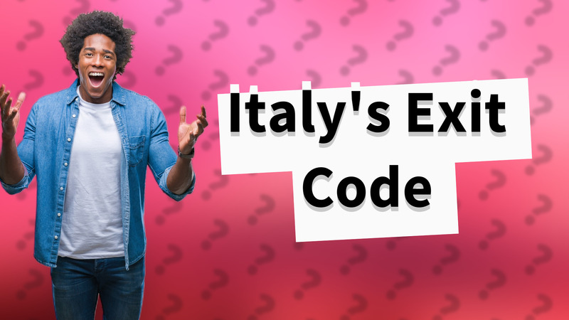 Italy's Exit Code
