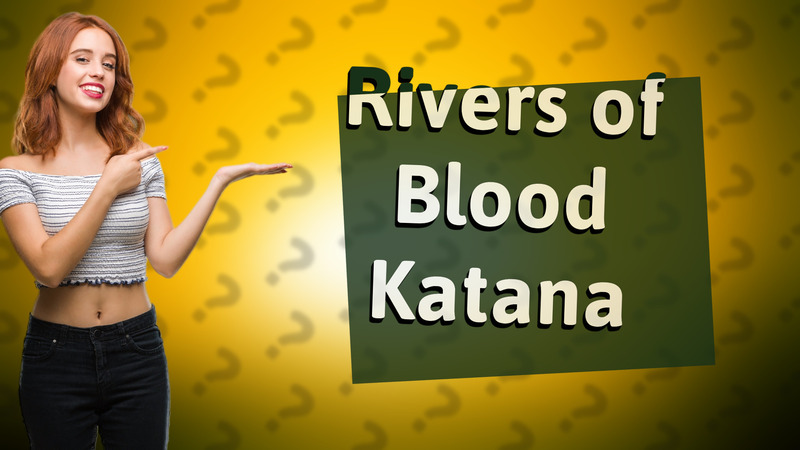 Rivers of Blood Katana