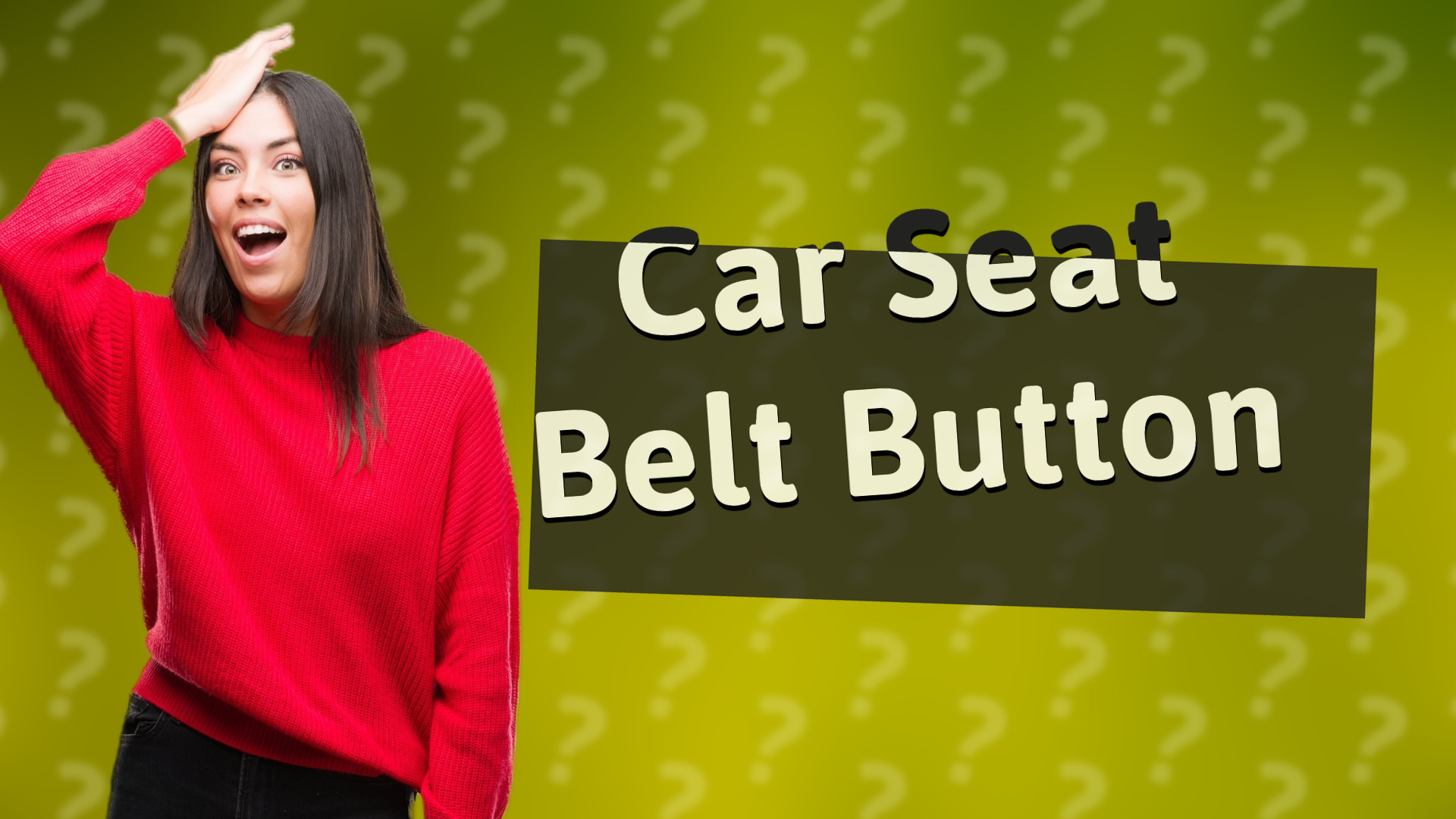 Car Seat Belt Button