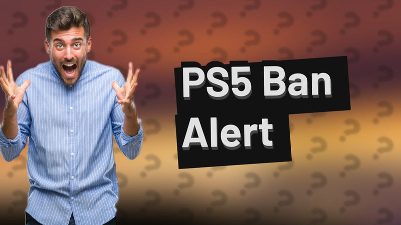 PS5 Ban Alert
