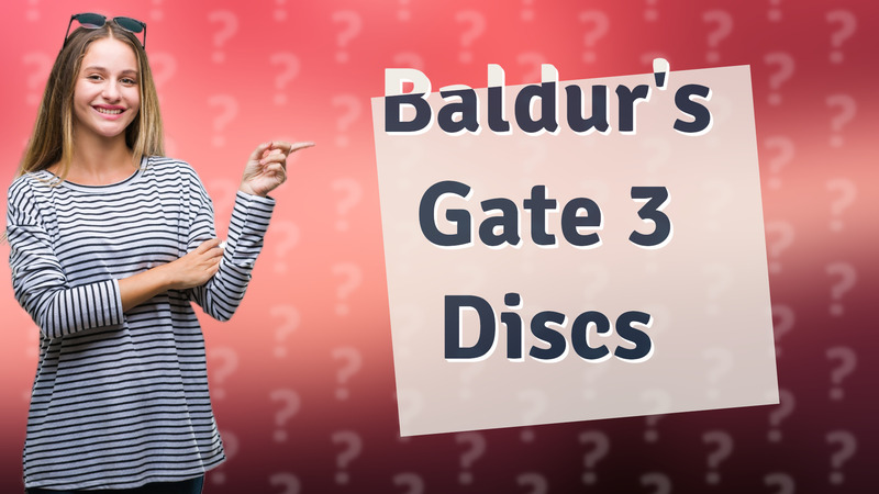 Baldur's Gate 3 Discs