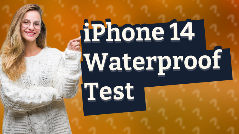 iPhone 14 Waterproof Test