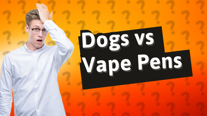 Dogs vs Vape Pens