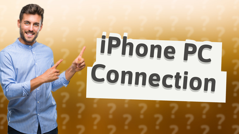 iPhone PC Connection