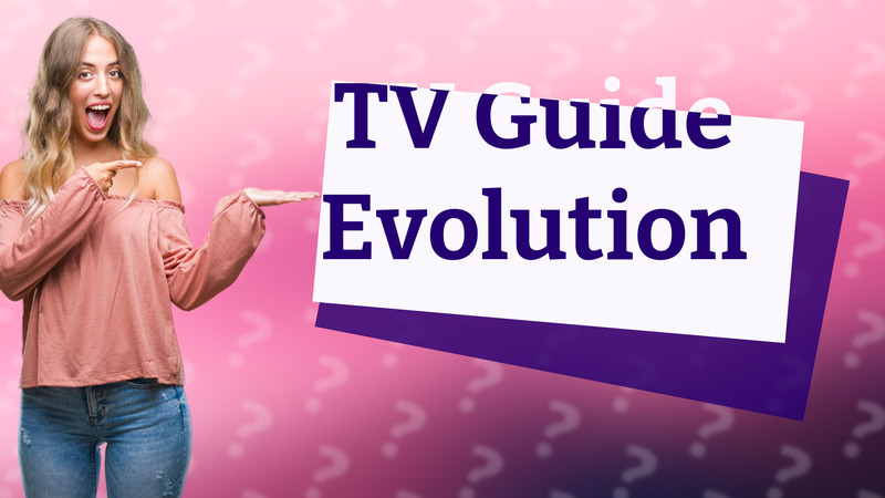 TV Guide Evolution