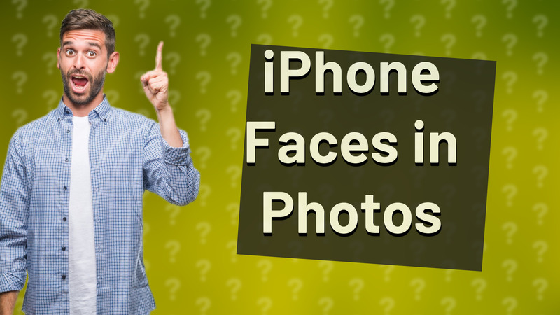 iPhone Faces in Photos
