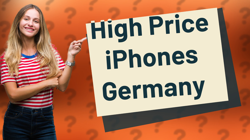 High Price iPhones Germany