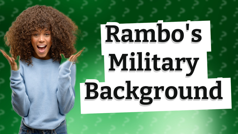 Rambo's Military Background