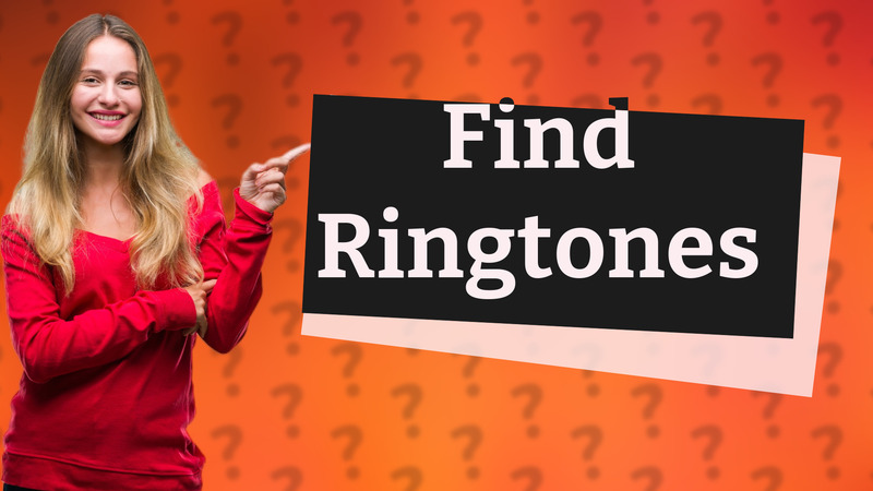Find Ringtones