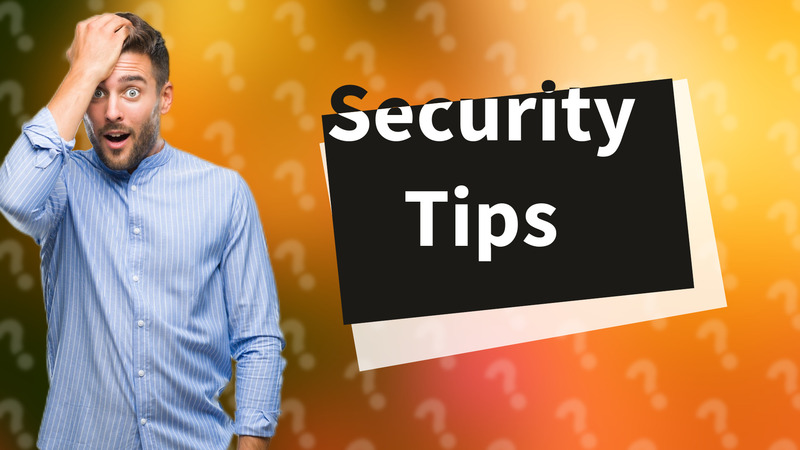 Security Tips