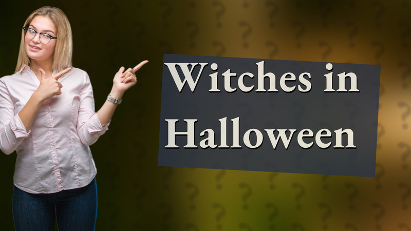 Witches in Halloween