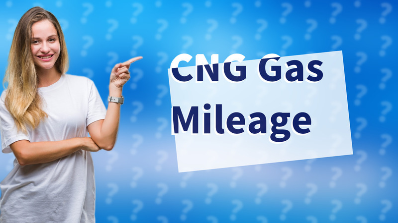 CNG Gas Mileage
