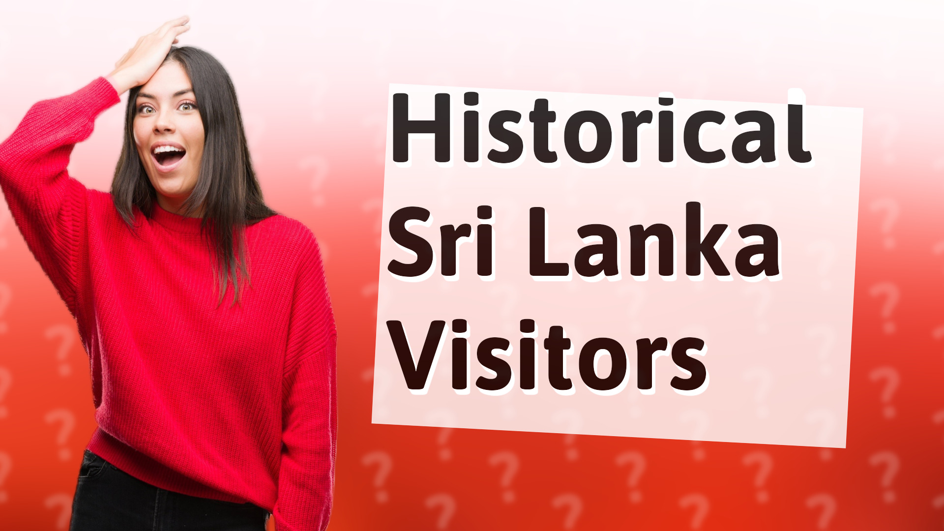 Historical Sri Lanka Visitors