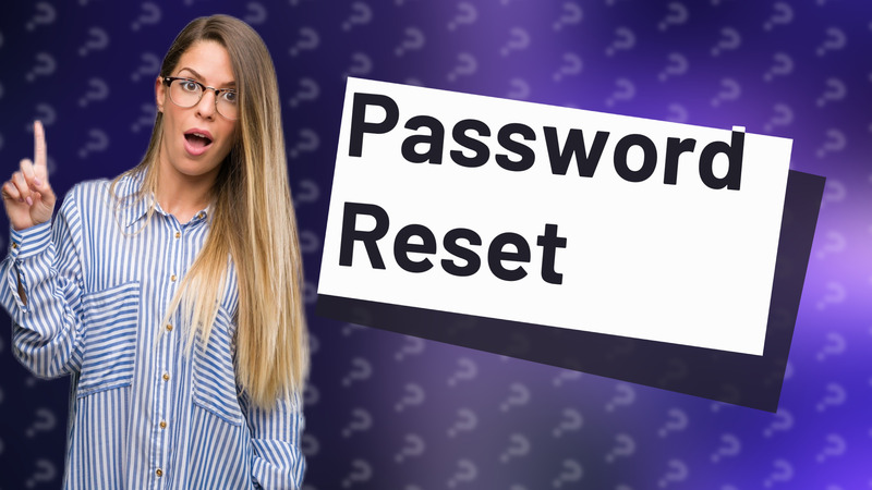 Password Reset