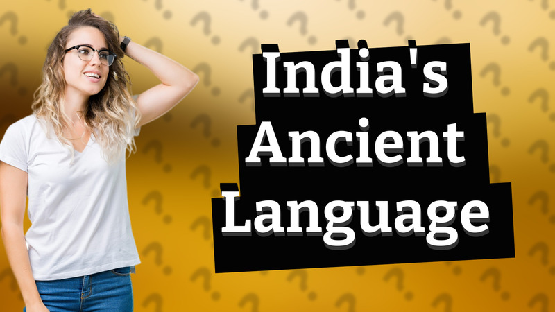 India's Ancient Language