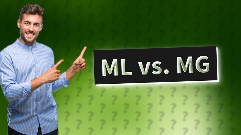 ML vs. MG