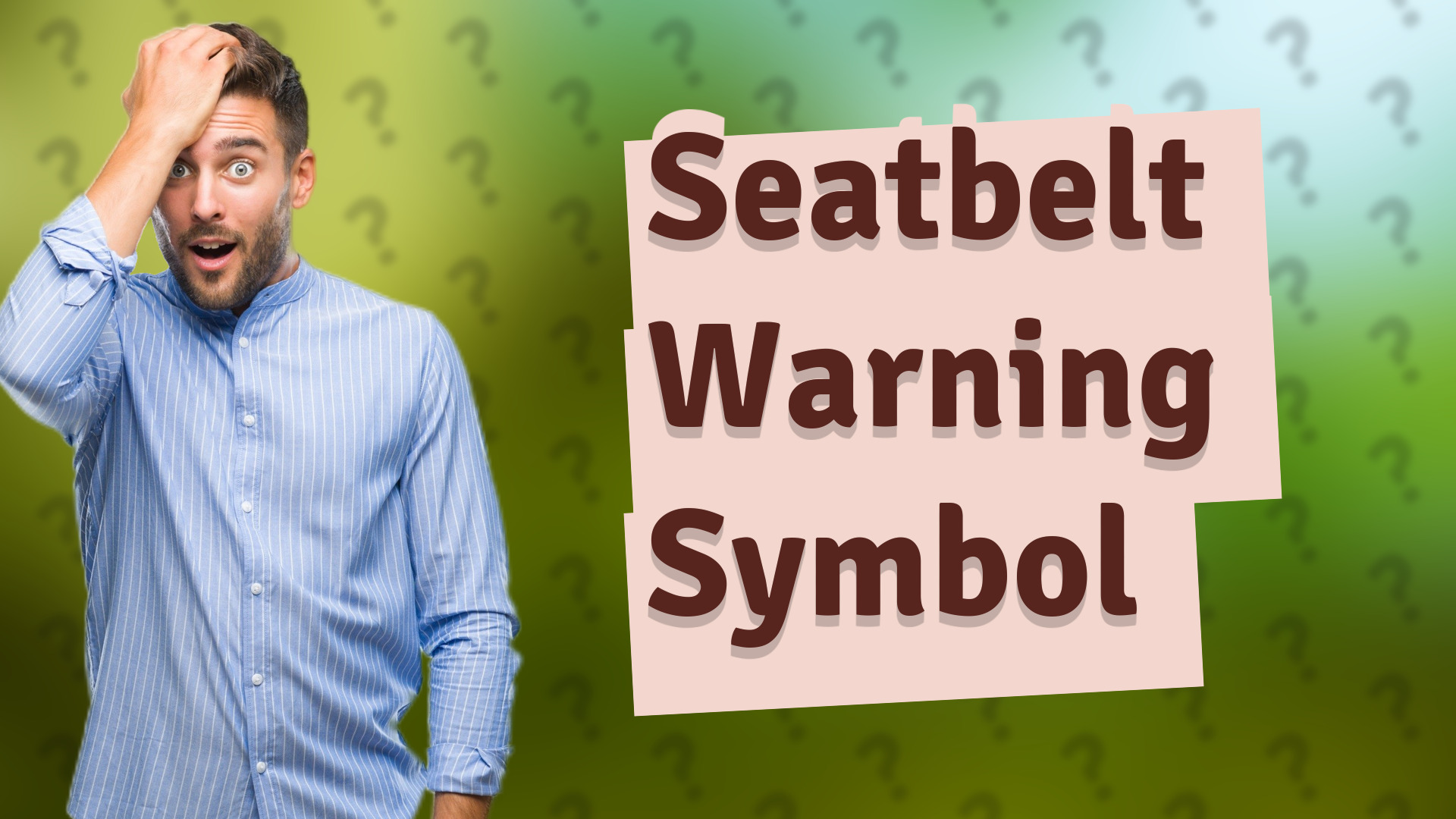 Seatbelt Warning Symbol